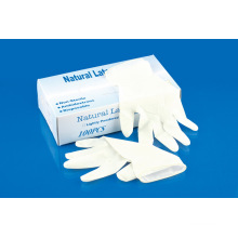 Guantes médicos de látex no estériles con CE ISO